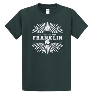 Port & Company Essential Tee with Franklin Starburst Logo