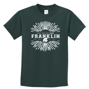 Port & Company Youth Essential Tee with Franklin Starburst Logo