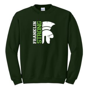 Gildan Heavy Blend Crewneck Sweatshirt with Franklin Strong Logo