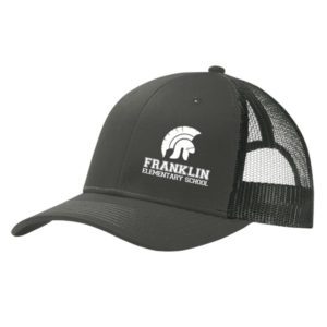 Port Authority Snapback Trucker Cap with Franklin Elementary Logo