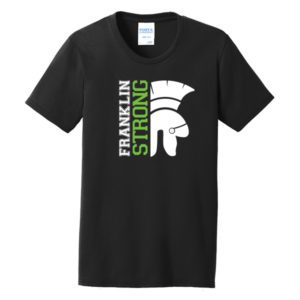 Port & Company Ladies Core Blend Tee with Franklin Strong Logo