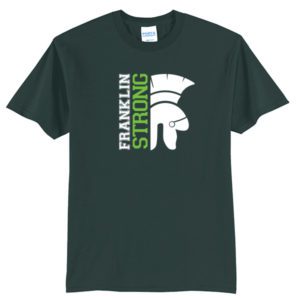 Port & Company Core Blend Tee with Franklin Strong Logo